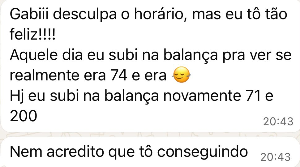 Depoimento real de paciente 7