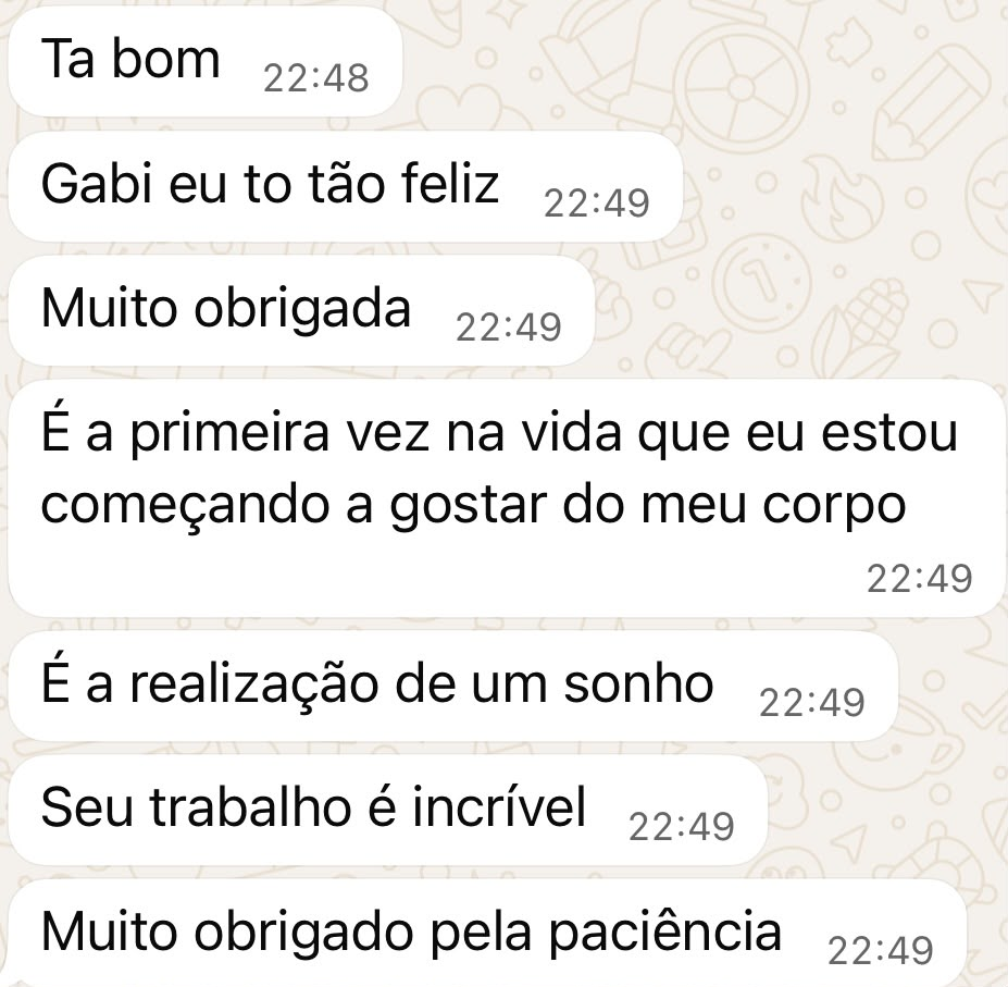 Depoimento real de paciente 6